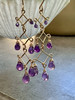 SpoiledBrat Jewelry Chandelier 系列 | 长款三层吊灯紫水晶耳环 商品缩略图3