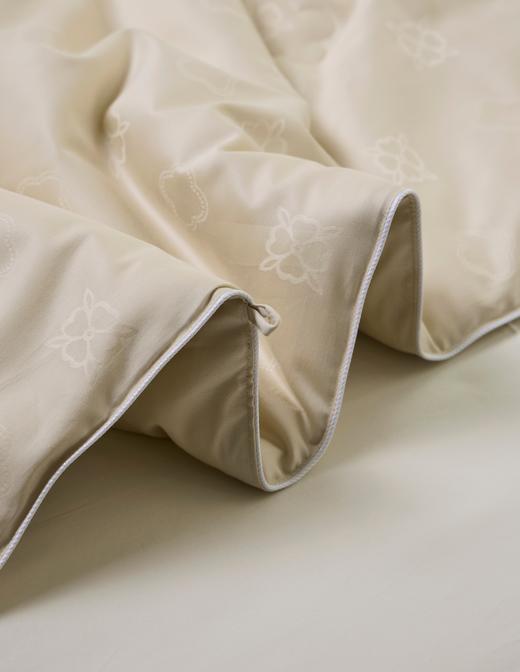 【换季出清】自然醒伊芙琳玻尿酸桑蚕丝被玻尿酸桑蚕丝长丝春秋被轻奢60支全棉大提花冬被单人双人被四叶草LB 商品图14