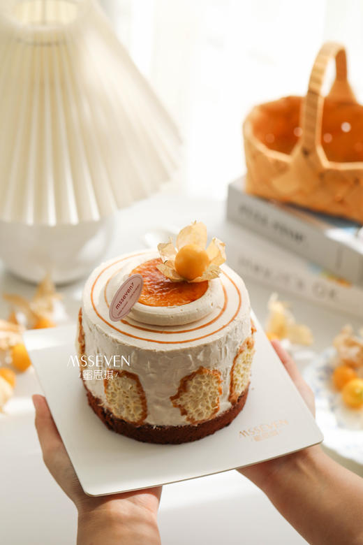 焦糖烤奶皮子蛋糕 商品图3