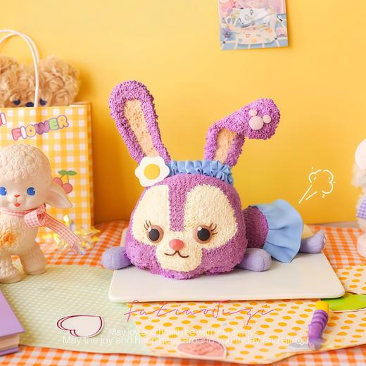 【躺着的星黛兔】叮当CAKE爆款生日蛋糕-鲜果奶油蛋糕 商品图0