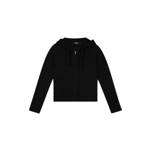 oneup粗针连帽拉链毛衣 商品图7