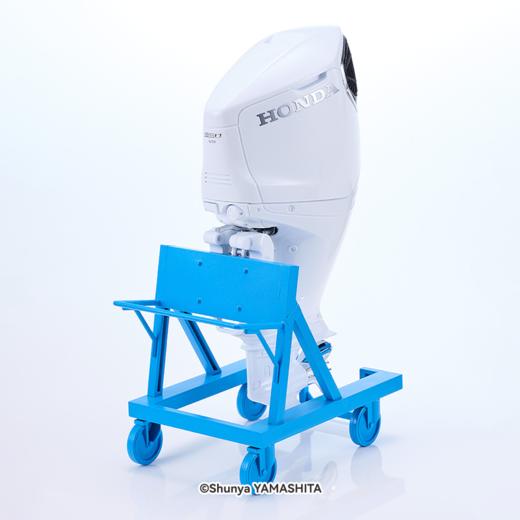 【GSC现货】PLAMAX MF-97 minimum factory Minori with Honda 船外机 BF350 冠军白 商品图2