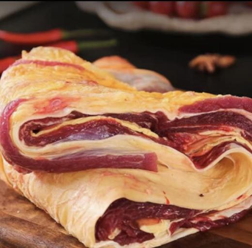 内蒙呼伦贝尔原切黄标牛腩块 1kg 商品图1