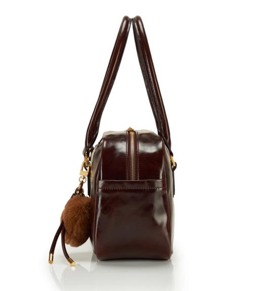 新秀丽LUMINA系列牛皮革时尚女士枕头包NY4*004 商品图3