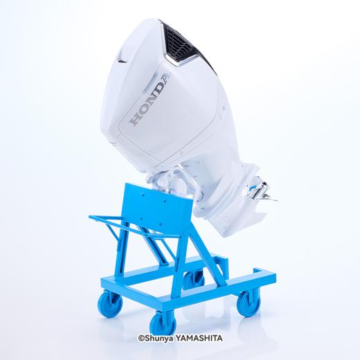 【GSC现货】PLAMAX MF-97 minimum factory Minori with Honda 船外机 BF350 冠军白 商品图1