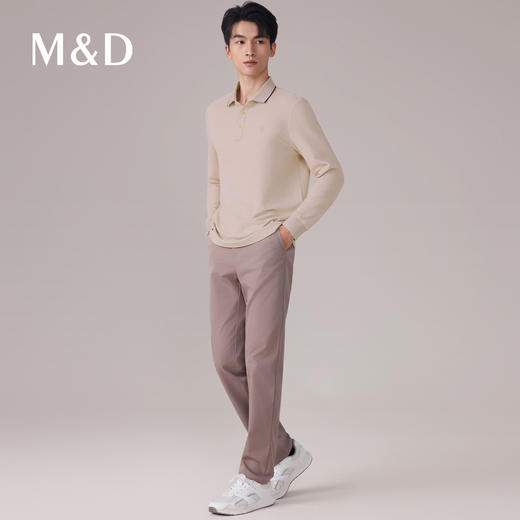 【名盾】长袖POLO衫MYCB11751B 商品图1