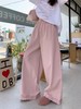 1.22限时秒杀！不支持退货【秋上新】爆款木耳边～8012慵懒风长款休闲宽松秋季新品裤-喜出 商品缩略图5
