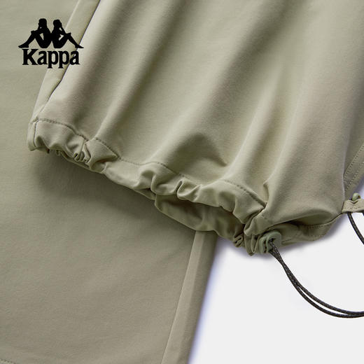 Kappa卡帕背靠背运动长裤女2025新款秋季休闲直筒裤垂感宽松裤子K0F82AY81 商品图4
