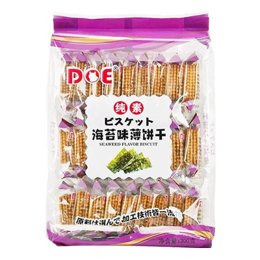 300gDOE海苔味薄饼干 商品图0