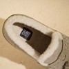 西村名物2025年冬季新款一脚蹬加绒保暖勃肯鞋厚底休闲毛毛鞋豆豆鞋T25DM49151 商品缩略图10