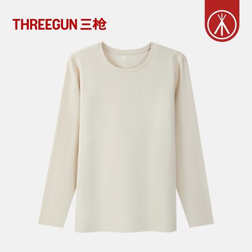 Threegun三枪 火绒棉圆领女士打底衫-T20092A01 商品图12