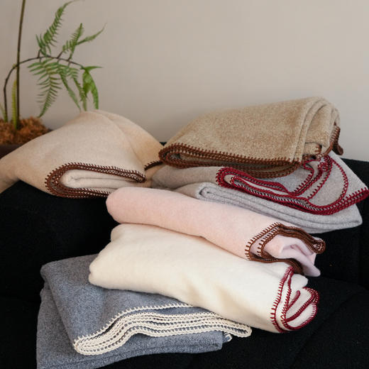 自然醒秋冬仿生羊绒毯MT 商品图2