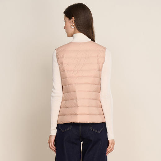 EITIE爱特爱舒适柔软打底贴身保暖内胆马夹短款羽绒服冬新款D2511903 商品图12