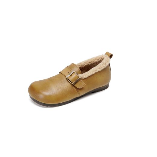 西村名物2025年冬季新款舒软平底加绒内底保暖勃肯鞋T25DM49081 商品图13