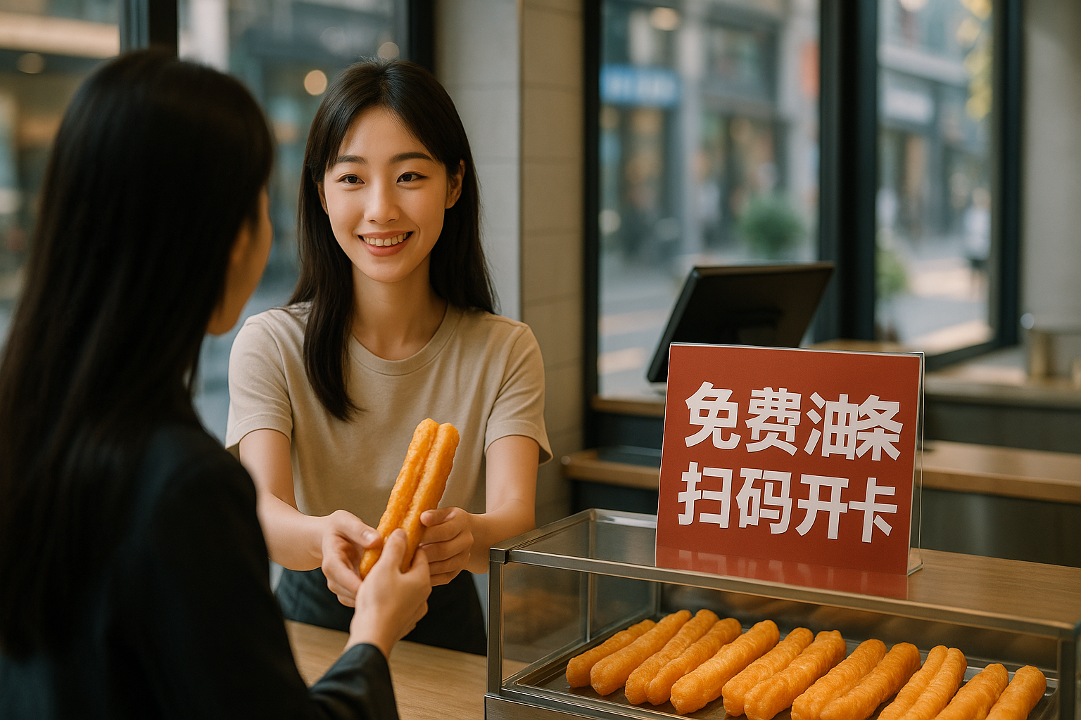農(nóng)村女孩用免費油條創(chuàng)業(yè)，早餐店盈利模式揭秘