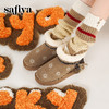 Safiya/索菲娅2025艺术家联名兔耳松果厚底加绒百搭保暖雪地靴SFD411A288 商品缩略图4