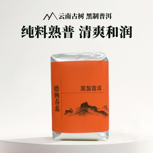黑制普洱散茶200g 商品图0