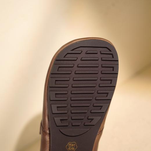 西村名物2025年冬季新款舒软平底加绒内底保暖勃肯鞋T25DM49081 商品图10