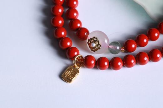 YHZS0111°绵泽·朱砂珠手串 商品图5