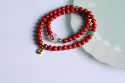 YHZS0111°绵泽·朱砂珠手串 商品图1