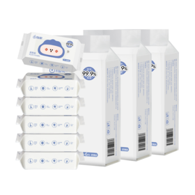 柚家便携装湿厕纸7片/包 6包/提 3提装1806