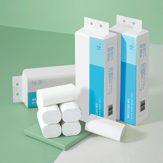 柚家无芯卷纸（臻选版）4层 30卷/箱66476 商品图0