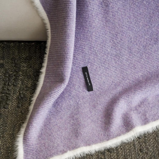 【换季出清】自然醒针织羊毛手工编织毯MT 商品图11