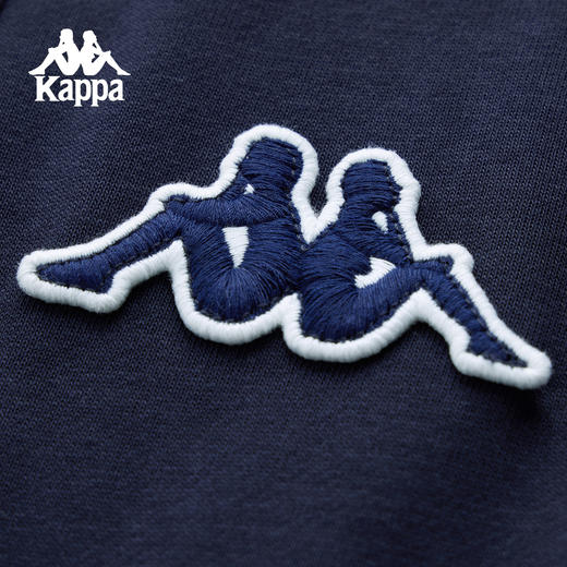 Kappa卡帕背靠背运动长裤男2025新款秋季针织直筒裤索罗娜休闲裤K0F72AK05 商品图3