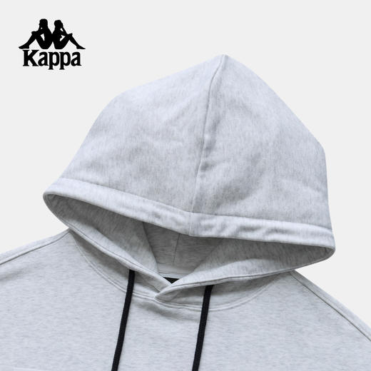 Kappa卡帕背靠背运动卫衣女2025新款连帽套头衫宽松休闲针织卫衣K0F82MT03 商品图3