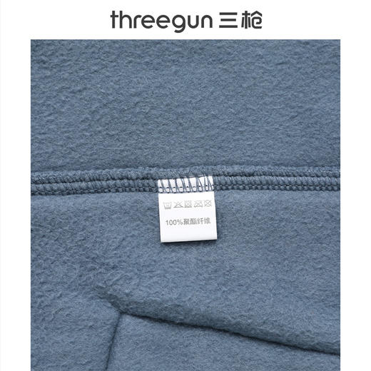 Threegun三枪 摇粒绒男士马甲-T80068A01 商品图10