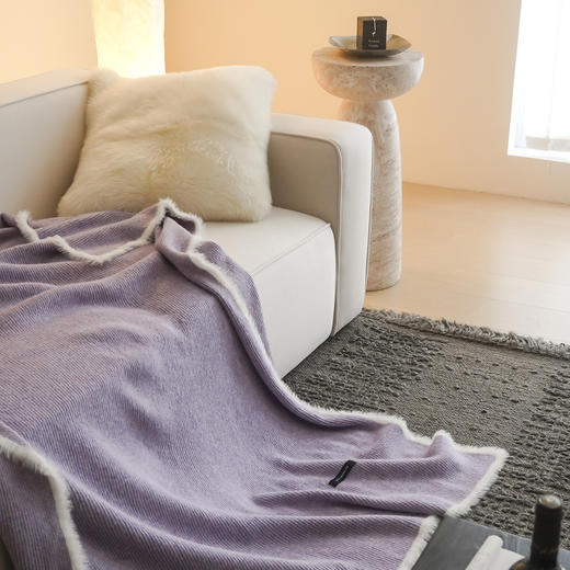 【换季出清】自然醒针织羊毛手工编织毯MT 商品图14