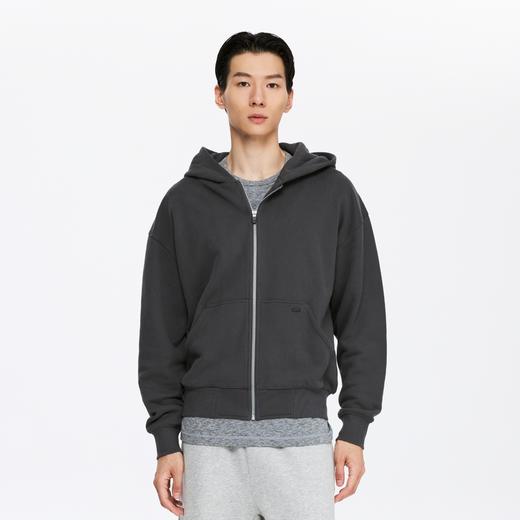 oneup连帽拉链宽松卫衣（男女同款） 商品图2