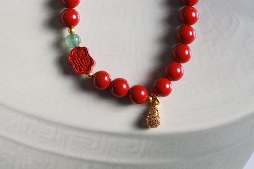 YHZS0117°双禧·朱砂手串 商品图4