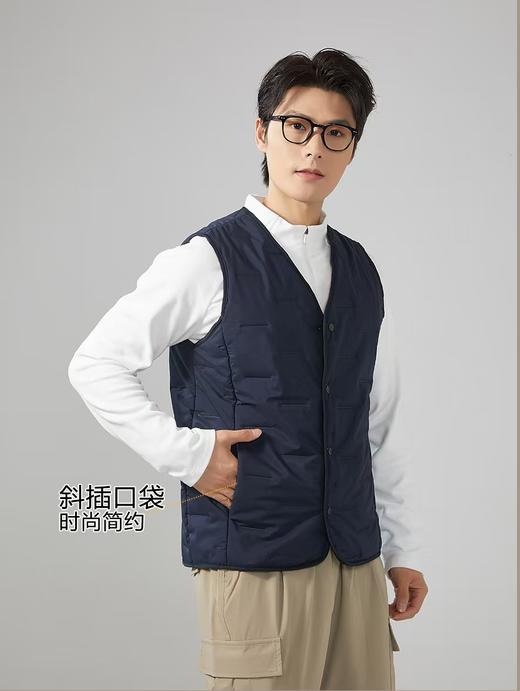 女王节抢购价-不支持退【自营】100%绵羊毛《雪中飞品牌》春秋冬三季可穿2580男女同款气绒羊毛马甲（3-7天发）-喜出 商品图3