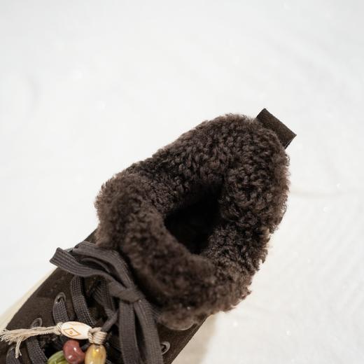 西村名物2025年冬季新款加绒高帮厚底防滑休闲鞋板鞋T25DS49421 商品图10