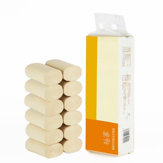 柚家竹纤维无芯卷纸（家庭装）4层 12卷/提 4提/箱175257 商品图0