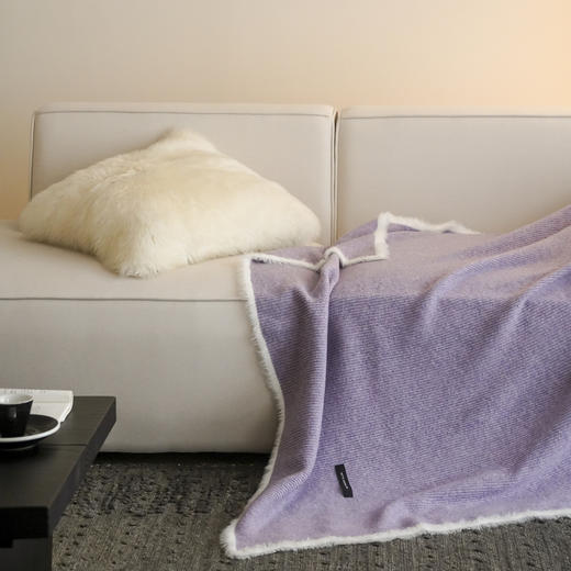 【换季出清】自然醒针织羊毛手工编织毯MT 商品图9