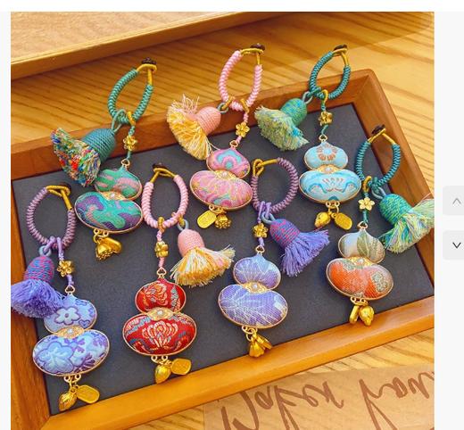 宋锦葫芦挂件 商品图0