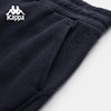 Kappa 运动裤女2025新款休闲针织束脚裤宽松刺绣长裤子K0F82AK21 商品缩略图3