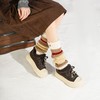 西村名物2025年冬季新款加绒高帮厚底防滑休闲鞋板鞋T25DS49421 商品缩略图4
