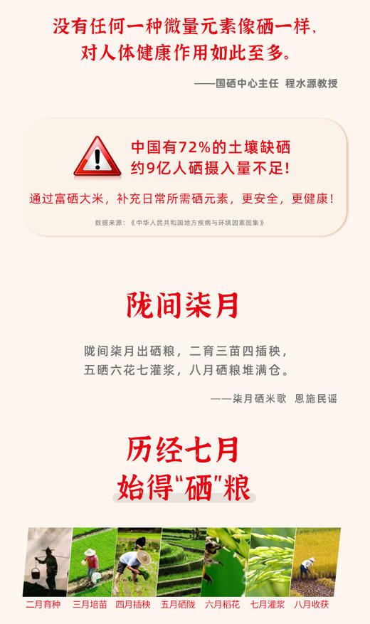 六月富硒大米1kg/2.5kg/5kg 商品图5