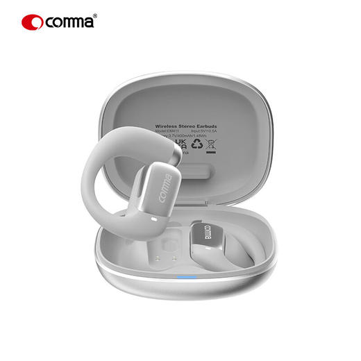 珂玛comma极越OWS AI开放式翻译耳机无线蓝牙挂耳式音乐通话 商品图8