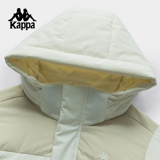 Kappa 运动羽绒服女2025新款冬季保暖连帽外套上衣女潮K0F82YY80 商品图3