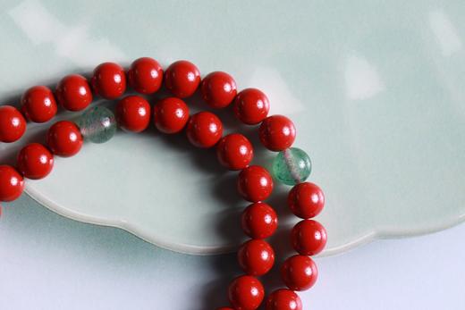 YHZS0111°绵泽·朱砂珠手串 商品图4
