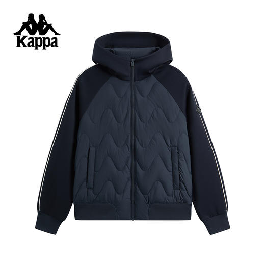 Kappa 运动羽绒服外套女2025新款冬季连帽保暖外套潮K0F82YY29 商品图0