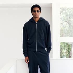 oneup连帽拉链宽松卫衣（男女同款）