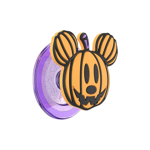 【米奇南瓜夜】派对南瓜米奇·MagSafe圆啪嗒 Disney联名系列 MAGSAFE磁吸手机气囊支架 Round圆啪嗒系列 橙色 夜光 万圣 商品图0