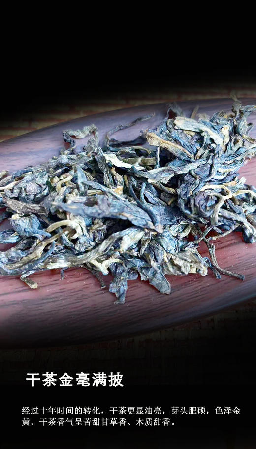 生普 | 【镇店之宝】洪海古树 2014年300年古树春茶 老曼峨357g/饼 商品图1