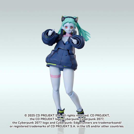 【GSC预售定金】BUZZmod.赛博朋克：边缘行者 丽贝卡 手办模玩 商品图3