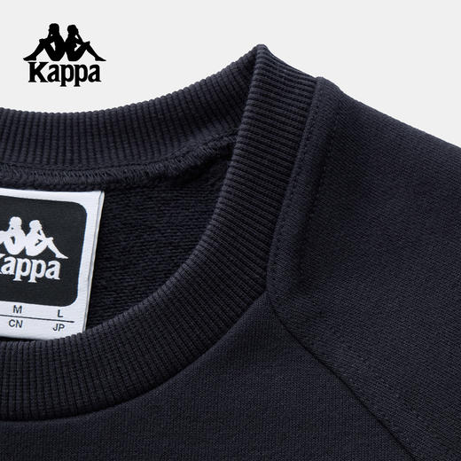 Kappa卡帕背靠背运动卫衣女2025新款秋季休闲宽松针织套头衫上衣K0F82WT21 商品图4